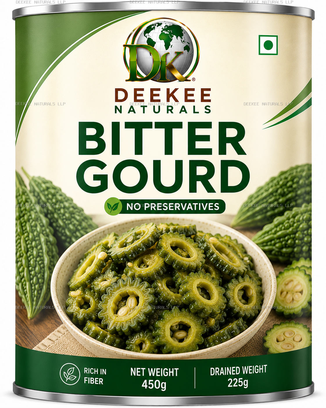 Canned Bitter Gourd (Karela)