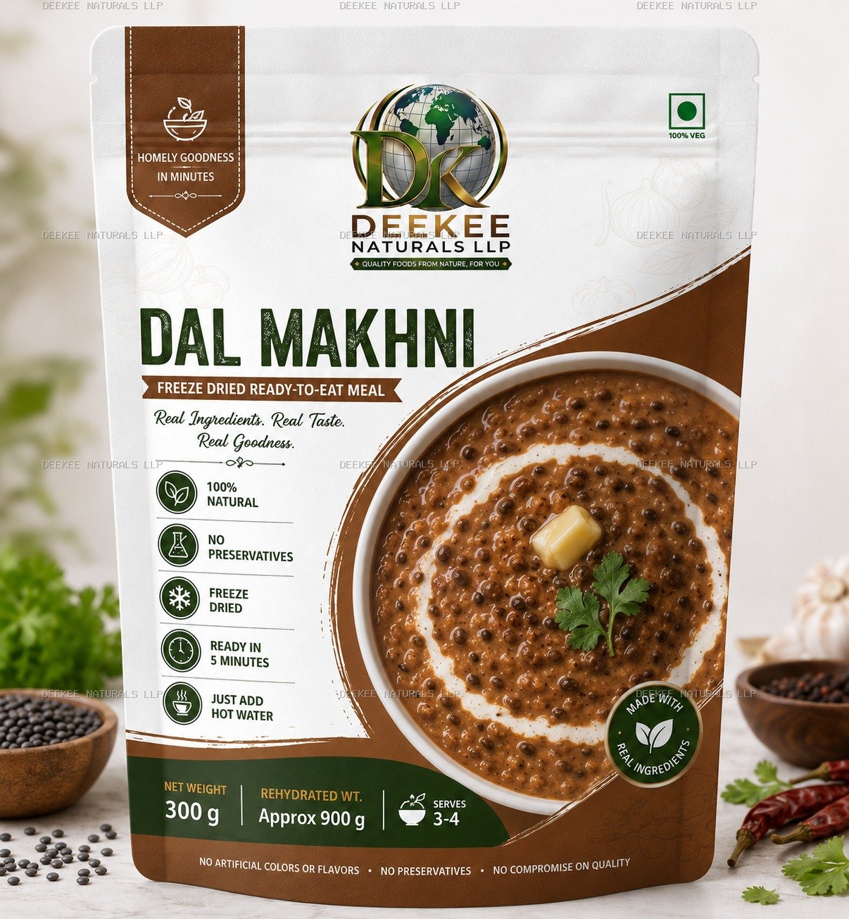 Freeze Dried Dal Makhni