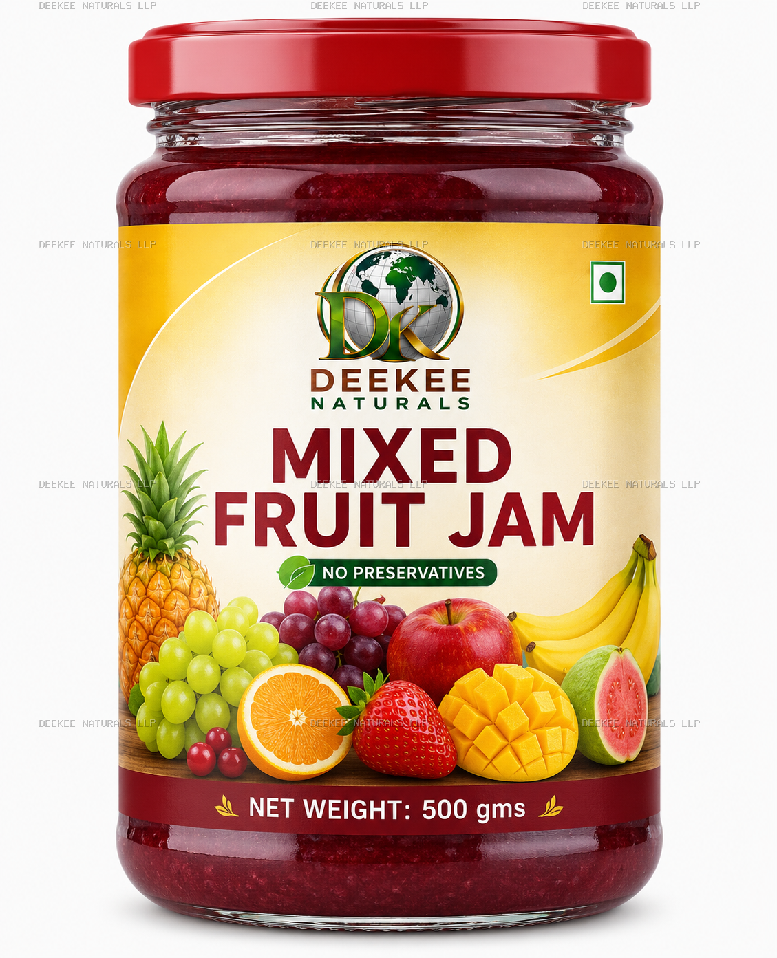 Mix fruit jam